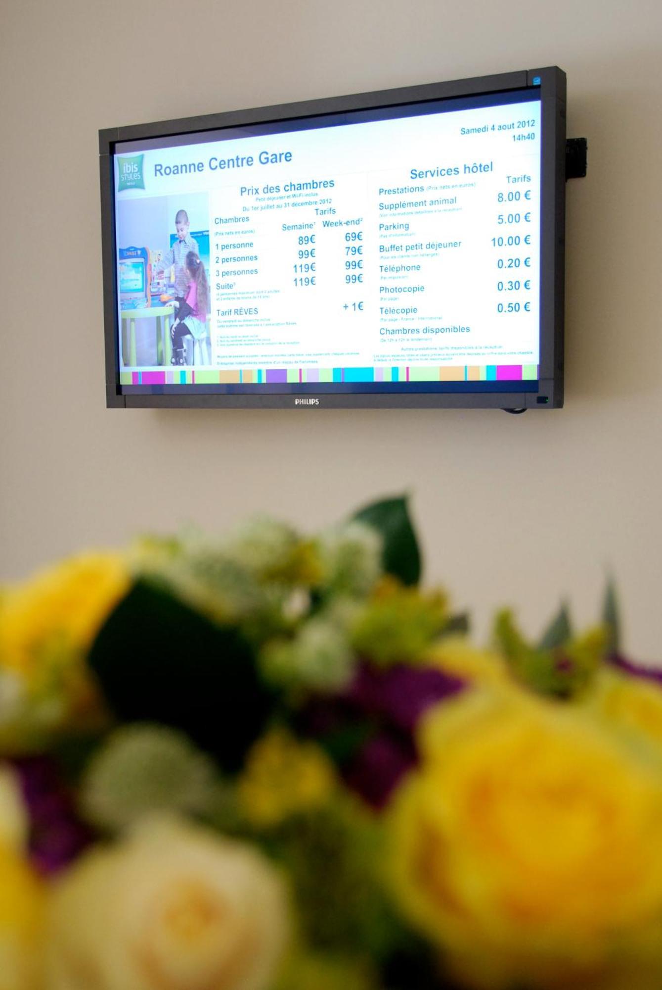 מלון Ibis Styles Roanne Centre Gare מראה חיצוני תמונה